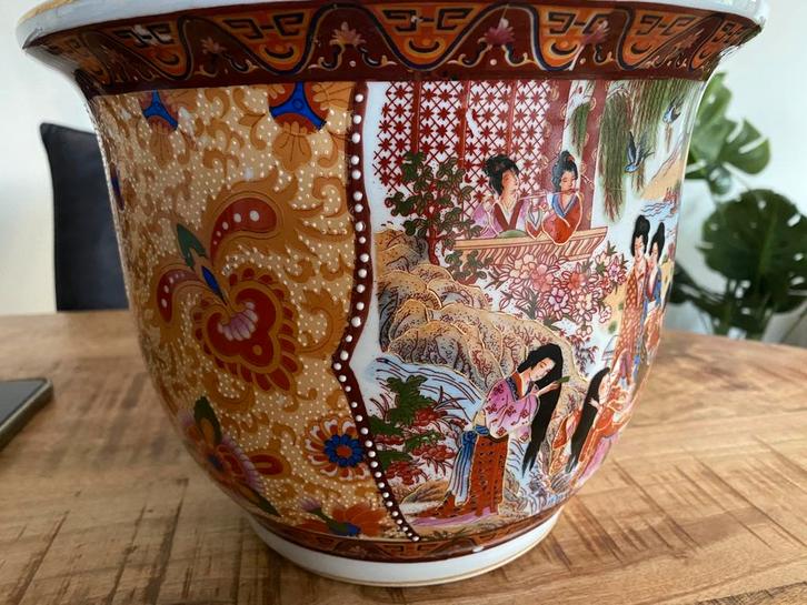 Chinese bloempot, Antiek en Kunst, Antiek | Keramiek en Aardewerk, Ophalen