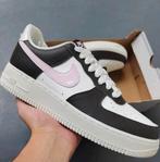 Nike Air Force 1 07 Black White Pink - Maat 42.5, Wit, Nike, Nieuw, Ophalen of Verzenden