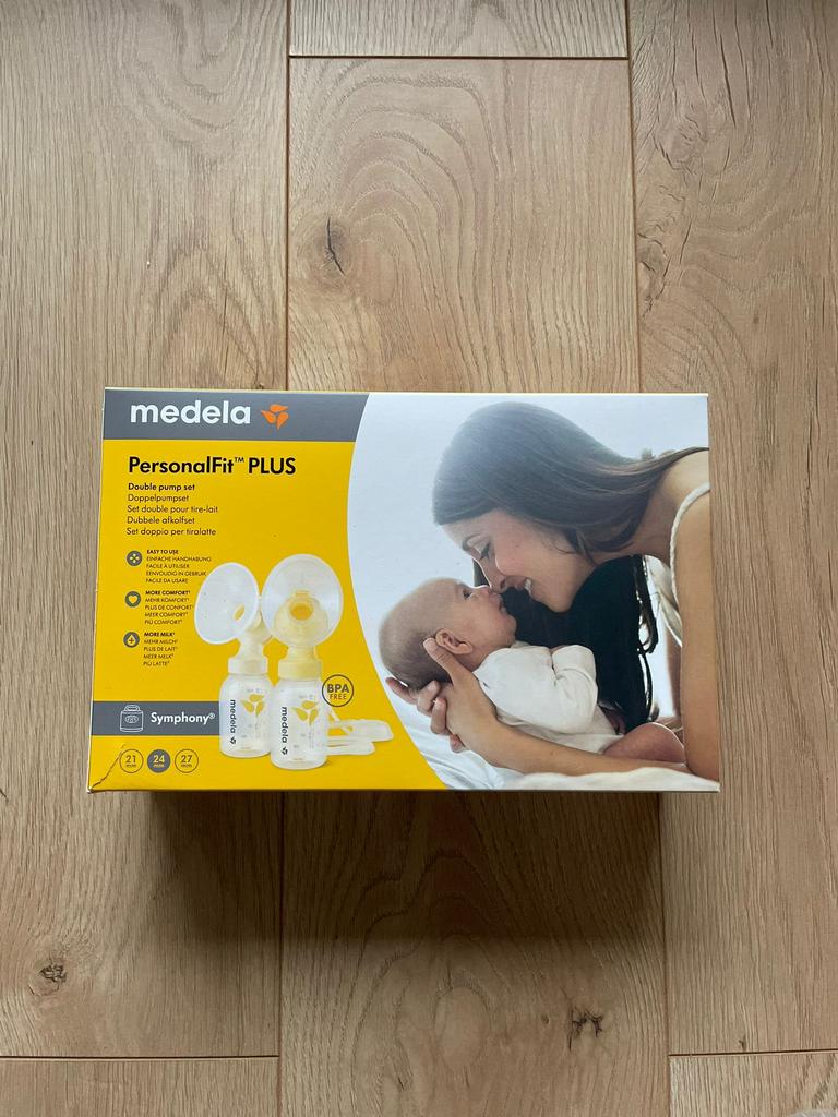 Medela double pump set, Ophalen of Verzenden, Borstkolf
