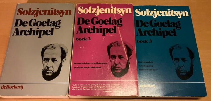 A. Solzjenitsyn - De Goelag Archipel trilogie, Boeken, Literatuur, Zo goed als nieuw, Ophalen of Verzenden