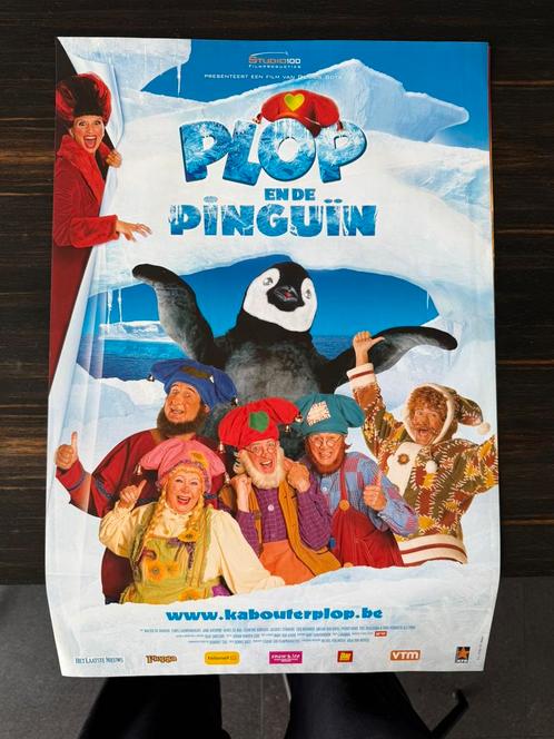Plop en de Pinguïn poster, Verzamelen, Posters, Film en Tv, Rechthoekig Staand, Ophalen of Verzenden
