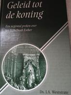 Geleid tot de koning. Ds JA Westrate, Ds JA Westrate, Christendom | Protestants, Ophalen of Verzenden, Zo goed als nieuw