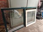 Hardhouten Kozijn 2000x1100 met 1 draairaam, Doe-het-zelf en Verbouw, Ophalen, Gevelraam of Ruit, 80 tot 120 cm, Zo goed als nieuw