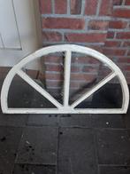 halfrond stalraam gietijzer 4 vaks., Gevelraam of Ruit, Gebruikt, Minder dan 80 cm, Minder dan 80 cm