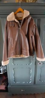 Lederen jack., By rino&pelle, Bruin, Ophalen of Verzenden, Maat 56/58 (XL)