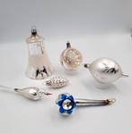 Partij vintage kerstballen | deukbal | kerstboom | piek, Diversen, Kerst, Ophalen of Verzenden