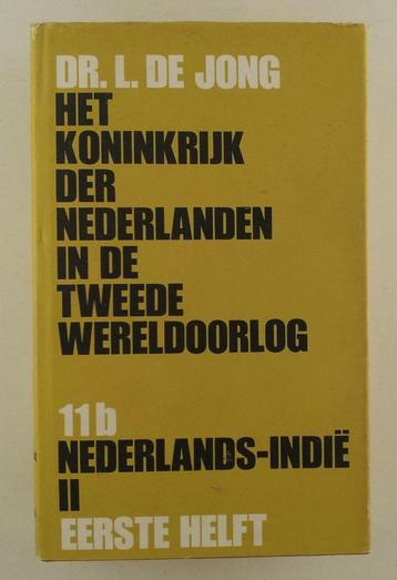Jong, Dr. L. de - 11b Nederlands-Indië II Eerste helft beschikbaar voor biedingen