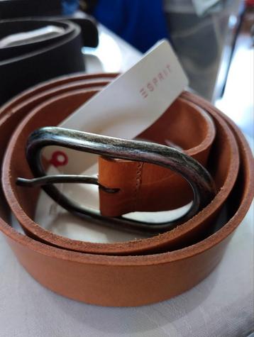 Nieuwe Esprit Leren Riem 85cm Bruin beschikbaar voor biedingen