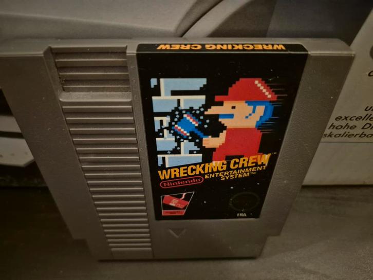 Wrecking Crew NES, Spelcomputers en Games, Games | Nintendo NES, Zo goed als nieuw, Avontuur en Actie, 1 speler, Vanaf 3 jaar