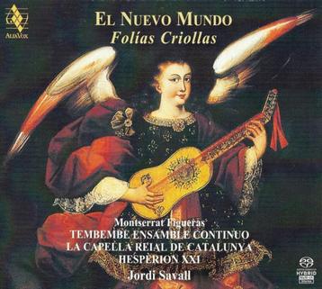 EL NUEVO MUNDO Folias criollas CD SAVALL ALTAVOX  beschikbaar voor biedingen