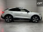 Audi Q3 Sportback 45 TFSI e Black Edition S-Line Pano B&O 36, Gebruikt, Met garantie (alle), Hybride Elektrisch/Benzine, 750 kg
