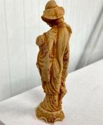 Chinees beeld ivorine 27cm prachtig in detail beeldje china, Antiek en Kunst, Ophalen of Verzenden