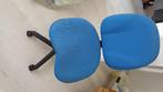 Bureau stoel, Ophalen, Gebruikt, Blauw