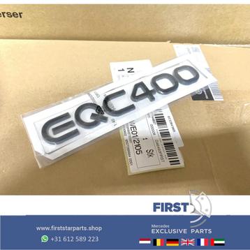 Mercedes N293 W293 EQC 400 ACHTERKLEP BADGE origineel Merced beschikbaar voor biedingen