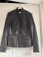 Leren jas - Chocoladebruin, Kleding | Dames, Maat 38/40 (M), Bruin, Easy Wear, Ophalen of Verzenden