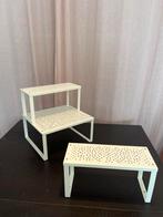 Set Ikea Variera plankinzet, Ophalen, Minder dan 50 cm, Wit, Zo goed als nieuw