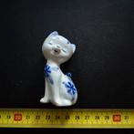 Vintage Porseleinen Kat Beeldje, Ophalen of Verzenden