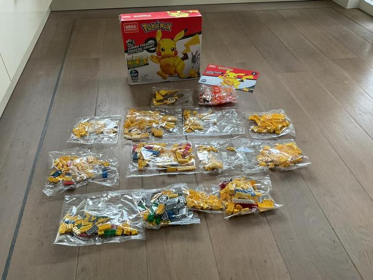 Bouwpakket Mega Construx Pokemon Pikachu, Kinderen en Baby's, Speelgoed | Bouwstenen, Nieuw, Ophalen of Verzenden