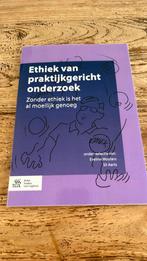 Sil Aarts - Ethiek van praktijkgericht onderzoek, Ophalen of Verzenden, Nieuw, Sil Aarts; Eveline Wouters