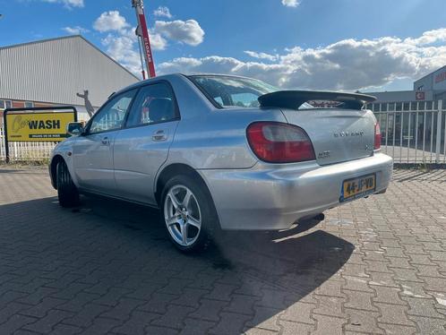 Subaru Impreza 1.6 TS AWD 2002 Grijs, Auto's, Subaru, Bedrijf, Impreza, Benzine, E, Sedan, Handgeschakeld, Origineel Nederlands