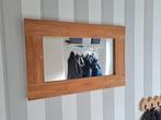 Teak hout spiegel, Huis en Inrichting, Woonaccessoires | Spiegels, Minder dan 50 cm, Ophalen of Verzenden, Zo goed als nieuw, Minder dan 100 cm