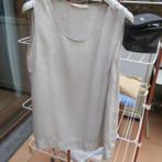 Topje zijde lichtgrijs Solochiara mt 38-40, Kleding | Dames, Tops, Maat 38/40 (M), Solochiara, Ophalen of Verzenden, Zo goed als nieuw