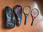 Wilson Hammer System + Federer Tennis rackets, Sport en Fitness, Tennis, Ophalen, Gebruikt, Wilson, Racket