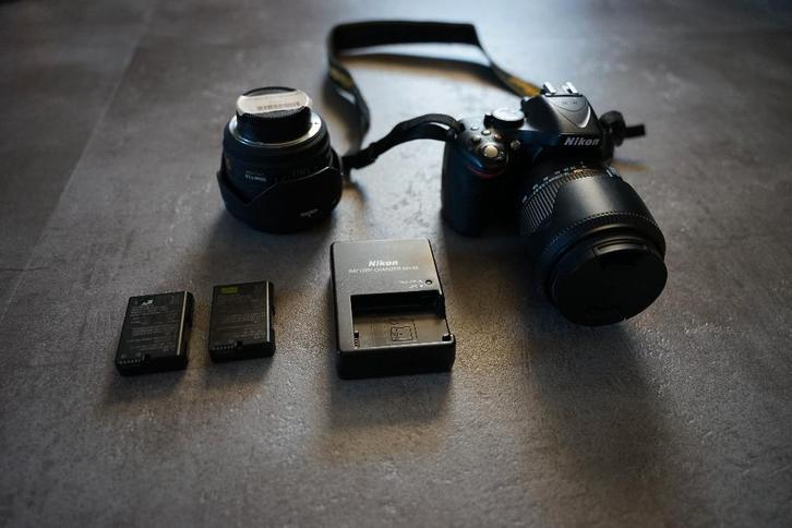 Nikon D5200 set – compleet, netjes & direct te gebruiken, Audio, Tv en Foto, Fotocamera's Digitaal, Zo goed als nieuw, Spiegelreflex