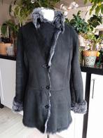Printemps Toscaanse leren lammycoat winterjas 40, Kleding | Dames, Jassen | Winter, Maat 38/40 (M), Zwart, Ophalen of Verzenden
