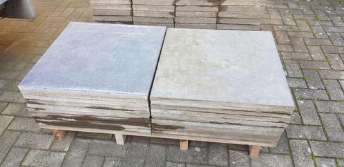 Keramische tegels Spotted BlueStone te koop, Tuin en Terras, Tegels en Klinkers, Gebruikt, Terrastegels, Keramiek, 10 m² of meer
