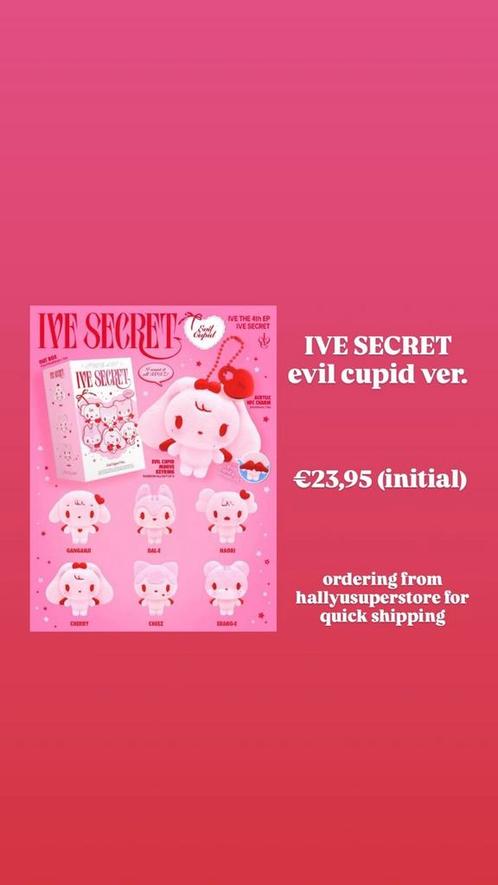 IVE secret evil cupid ver group order (blind box+photocard), Boeken, Psychologie, Zo goed als nieuw, Ophalen of Verzenden