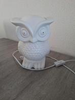 Uilenlamp wit, Ophalen of Verzenden, Zo goed als nieuw, Minder dan 50 cm