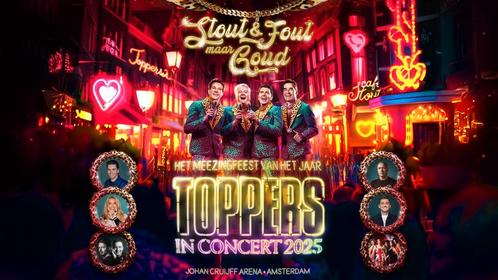 Tot 6 tickets voor De Toppers op zaterdag 31 mei, Tickets en Kaartjes, Evenementen en Festivals, Twee personen