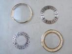 Wijzerplaten, cijferringen en glasdeksels serie 36, Antiek en Kunst, Antiek | Klokken, Ophalen of Verzenden