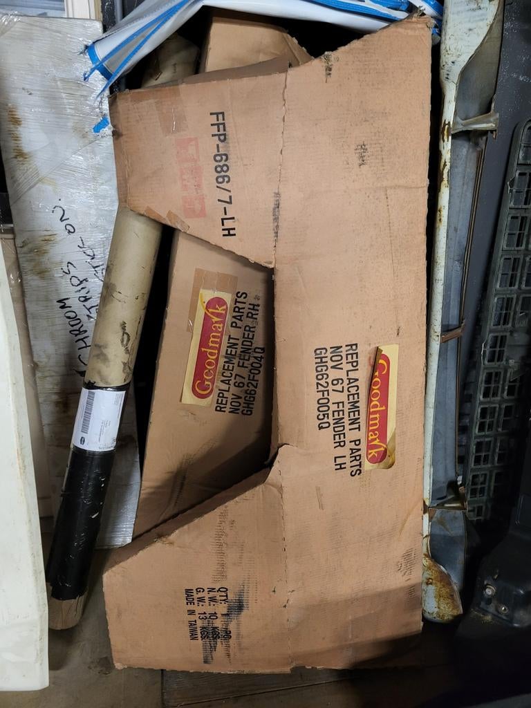 Nieuwe spatborden 1967 chevrolet Nova, Auto-onderdelen, Ophalen, Nieuw, Chevrolet, Spatbord