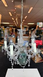 Kristallen kroonluchter, Huis en Inrichting, Lampen | Kroonluchters, Ophalen of Verzenden, Gebruikt, Kunststof