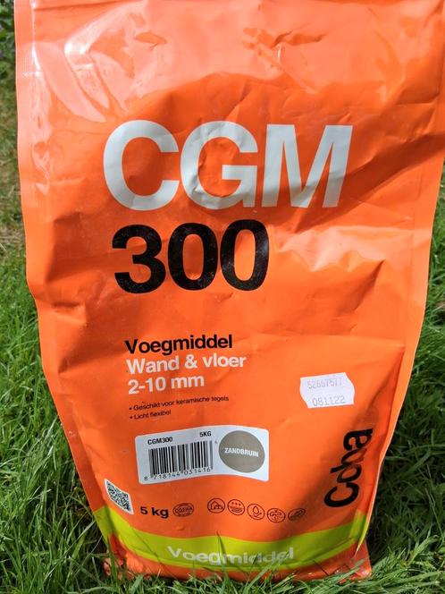 CGM300 Voegmiddel Zandbruin 5kg - Nieuw!, Doe-het-zelf en Verbouw, Tegels, Nieuw, Overige typen, Overige materialen, 60 cm of meer