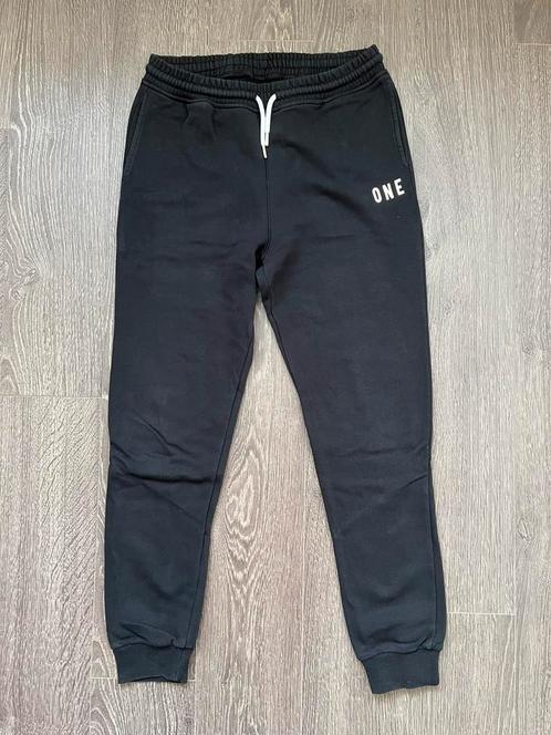 Unisex joggingbroek /sweat pants zwart Nik & Nik mt 14 / 164, Kinderen en Baby's, Kinderkleding | Maat 164, Gebruikt, Meisje, Broek