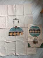 Borduurpakket ballonvaart van koning en koningin, Hobby en Vrije tijd, Borduren en Borduurmachines, Ophalen of Verzenden, Zo goed als nieuw