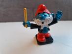 Muzieksmurf met dirigeerstok, Ophalen of Verzenden, Zo goed als nieuw, Muzieksmurf, Poppetje, Figuurtje of Knuffel