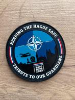 NATO Summit Patch 2025 Den Haag, Verzamelen, Ophalen of Verzenden, Landmacht, Nederland, Embleem of Badge