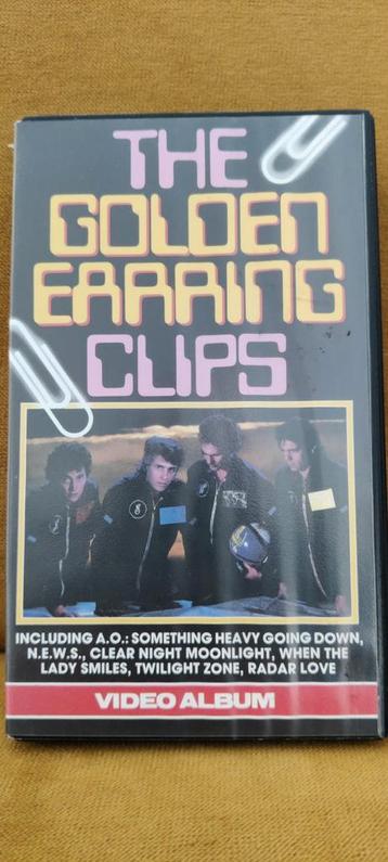 VHS Golden Earring The Clips beschikbaar voor biedingen