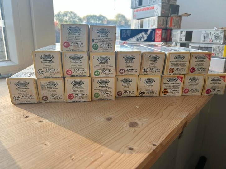 31 Winsor & Newton Winton Olieverf 200ml - Nieuw, Hobby en Vrije tijd, Schilderen, Nieuw, Olieverf, Ophalen of Verzenden