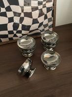 Inox ijscoupe set, Ophalen of Verzenden, Zo goed als nieuw, Overige materialen, Overige stijlen