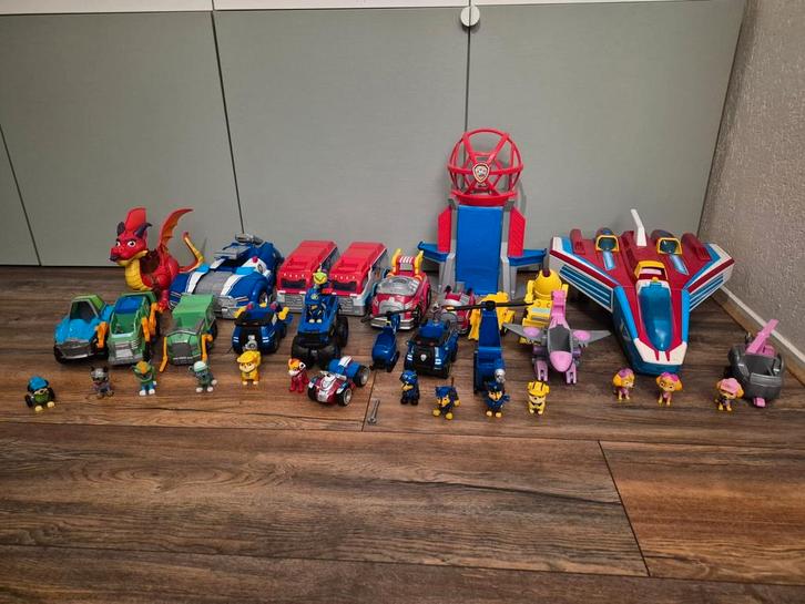 Grote Paw Patrol Speelgoed Collectie, Kinderen en Baby's, Speelgoed | Overig, Gebruikt, Jongen of Meisje, Ophalen