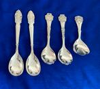 Gero 90 AVRO verzilverde suikerlepels en theeschepjes, Antiek en Kunst, Ophalen