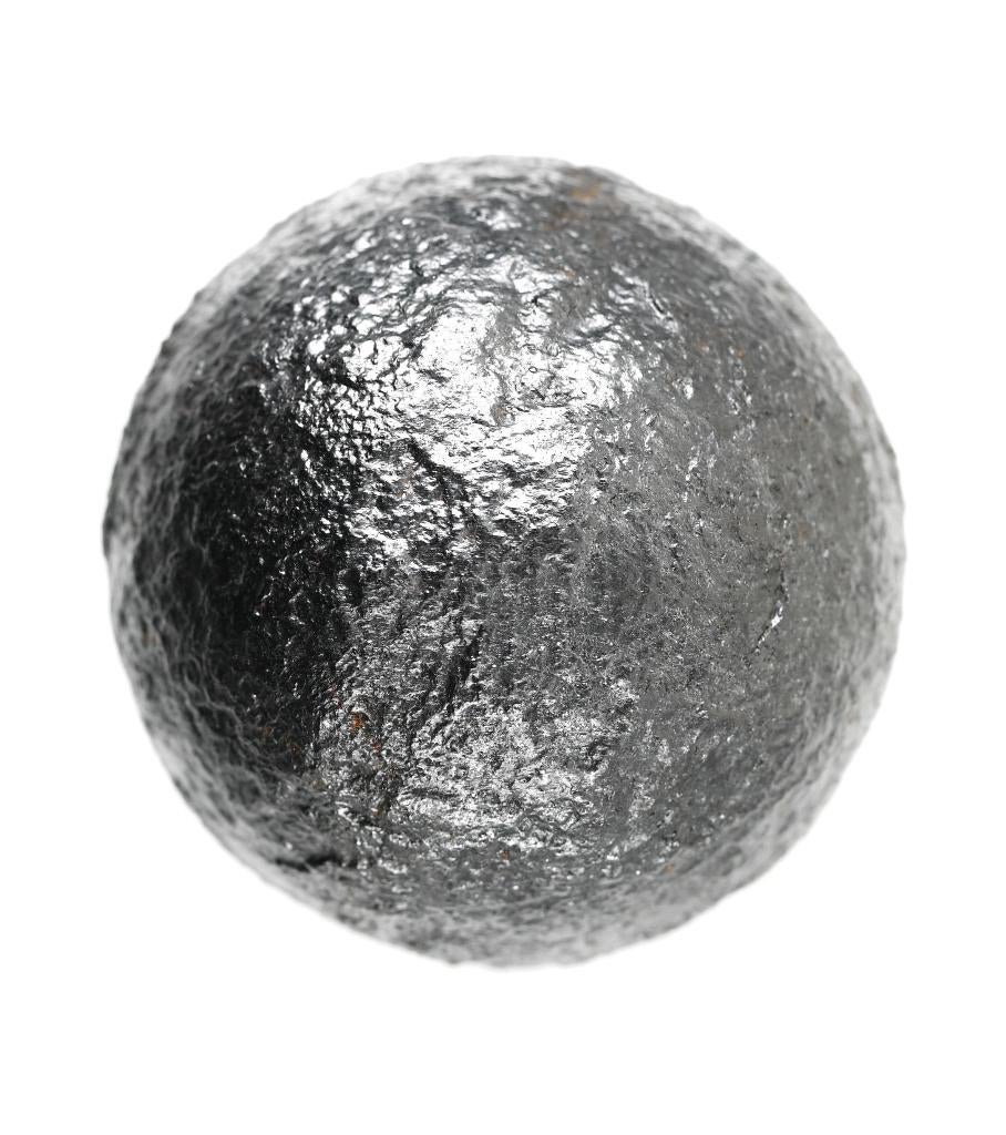 Kanonskogel Ø40mm 224g   b283, Verzamelen, Militaria | Algemeen, Ophalen of Verzenden, Landmacht, Nederland, Hulzen of Bodemvondsten