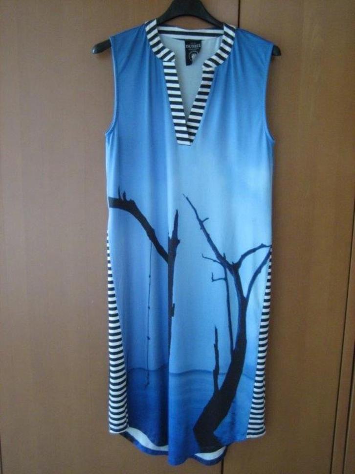 Heerlijk hemelsblauw vakantiejurkje DUBBEL 36-38 Snazzeys, Kleding | Dames, Jurken, Nieuw, Maat 38/40 (M), Blauw, Onder de knie