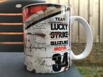 ✅ Kevin Schwantz Lucky Strike mok Vintage olie Motorsport, Nieuw, Motoren, Ophalen of Verzenden
