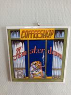Coffeeshop wiet tegel, Ophalen of Verzenden, Reclamebord